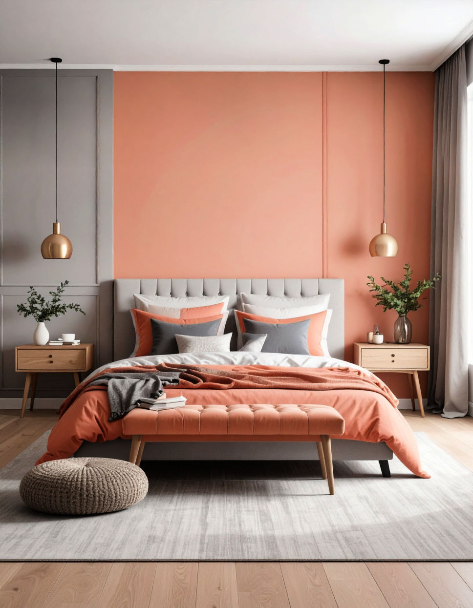 25 Two Tone Wall Paint Ideas: Stylish Color Combinations - Our ...