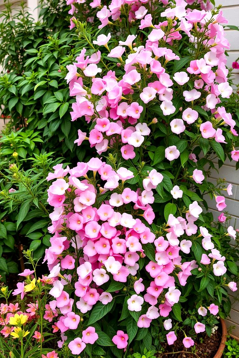 Sweet Pea Garden for Fragrant Appeal - 25 Front Yard Flower Bed Ideas